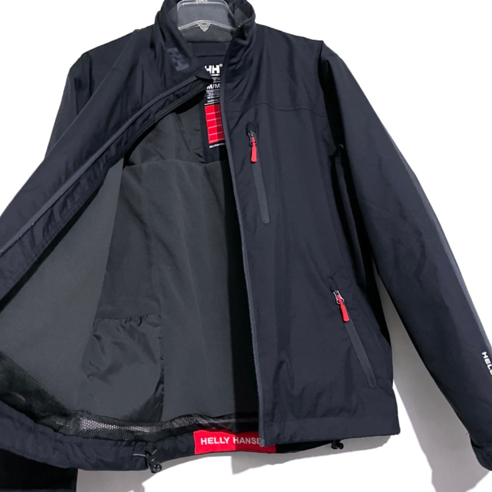 Helly Hansen Navy Crew Midlayer Jacket - image 6